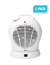 Load image into Gallery viewer, Compact Oscillating Fan Heater/ HFN-30 (2 Pack)